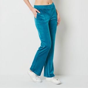 Juicy By Juicy Couture Womens
Mid Rise Velour Pants.